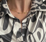 Load image into Gallery viewer, Colour Pop Dainty Gold-Plated 925 Sterling Silver Chain Necklace
