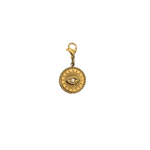Load image into Gallery viewer, 14K Gold Plated All Seeing Eye Charm
