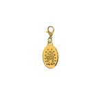 Load image into Gallery viewer, Double-Sided Gold Mary Charm
